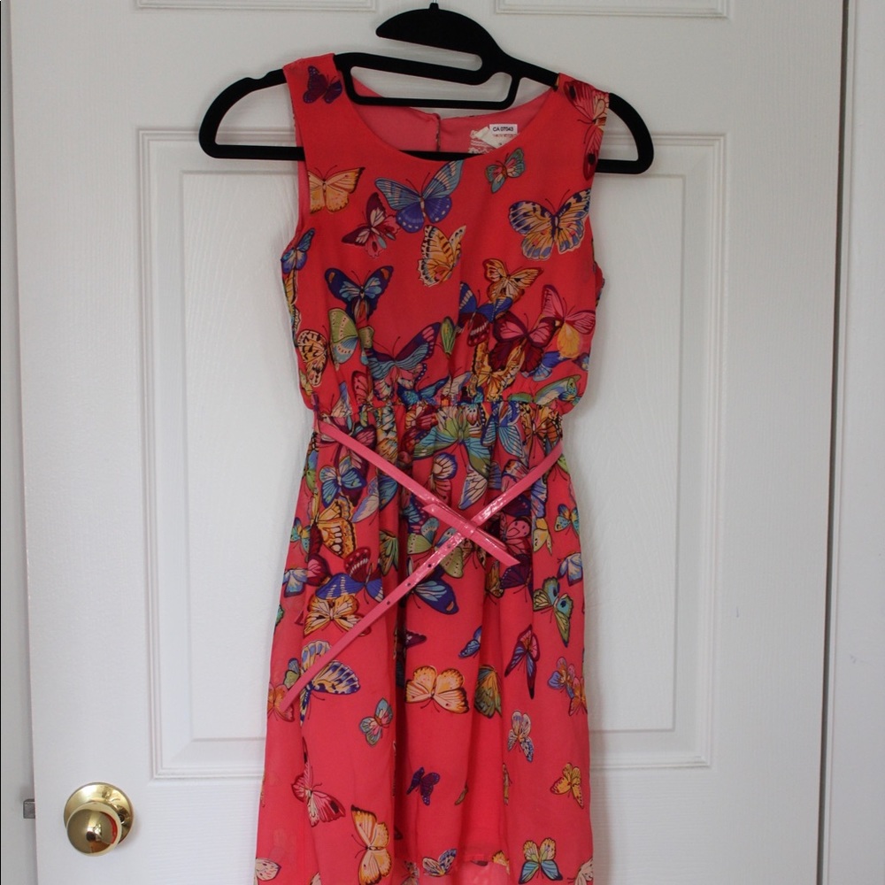 Girls Butterfly Print Dress🦋